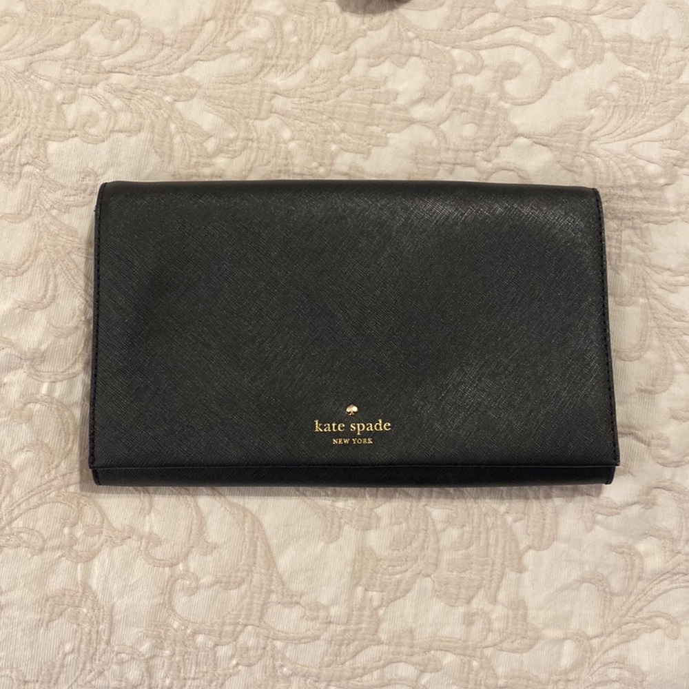 Kate Spade black clutch